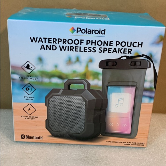 Polaroid Black Portable Bluetooth Speaker - Picture 1 of 5